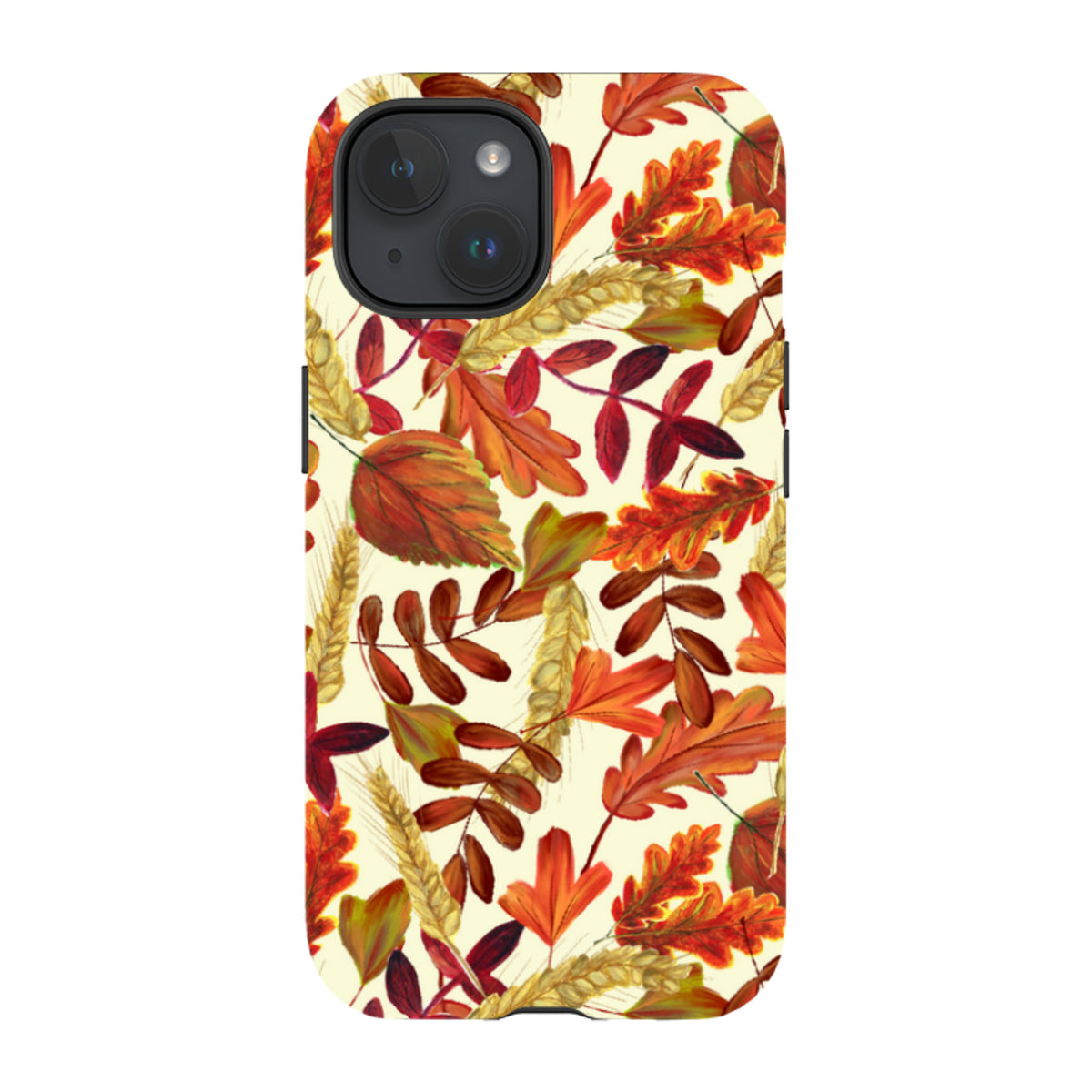 iPhone MagSafe Tough Case - Fall Harvest Pattern By Abby Jacobs