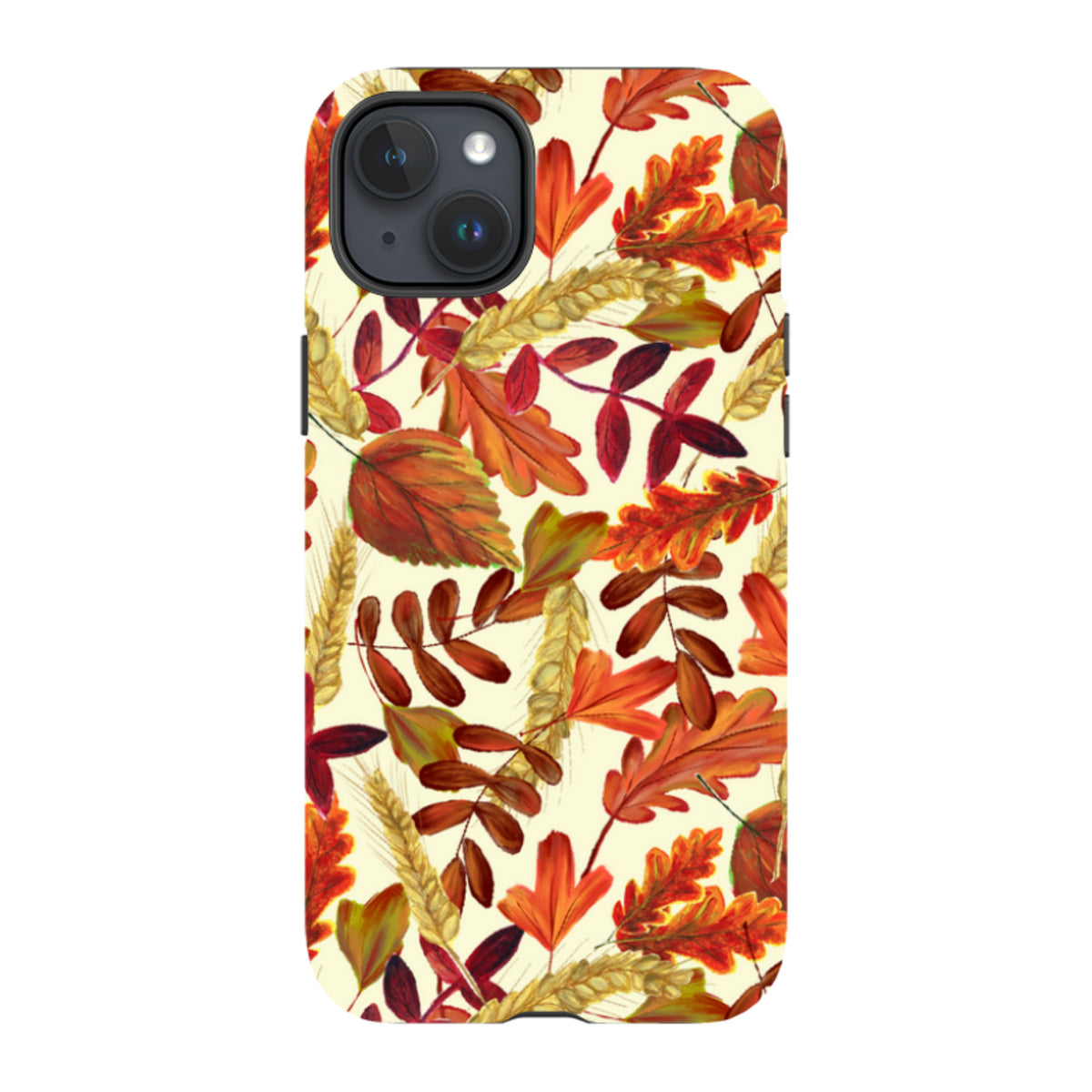 iPhone MagSafe Tough Case - Fall Harvest Pattern By Abby Jacobs
