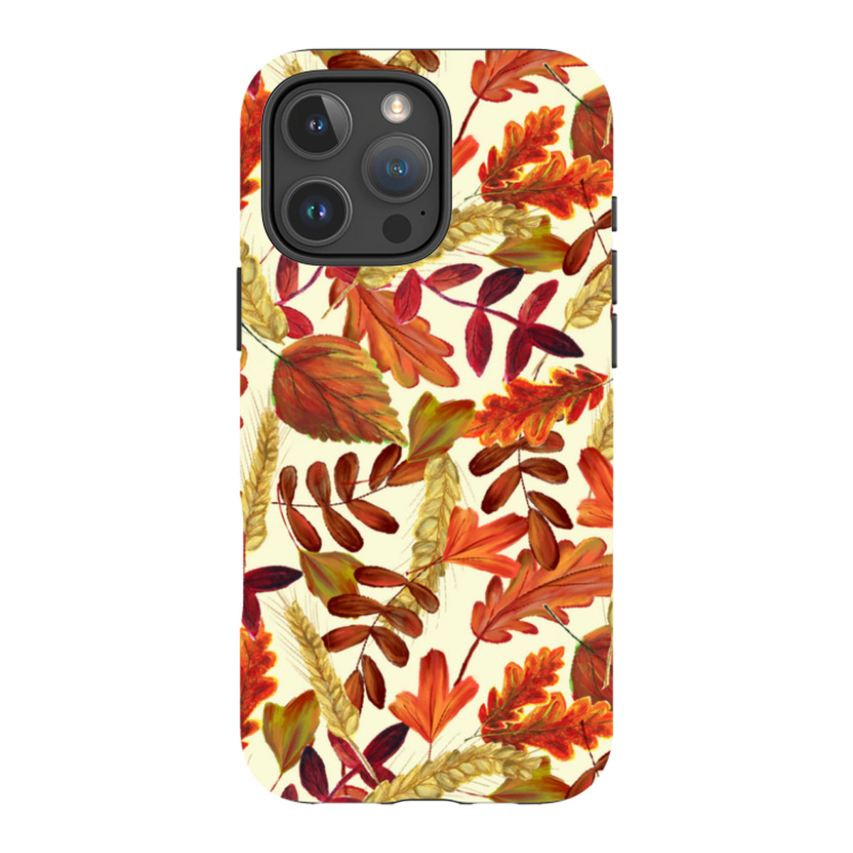iPhone MagSafe Tough Case - Fall Harvest Pattern By Abby Jacobs
