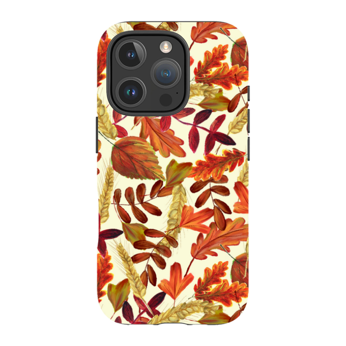 iPhone MagSafe Tough Case - Fall Harvest Pattern By Abby Jacobs
