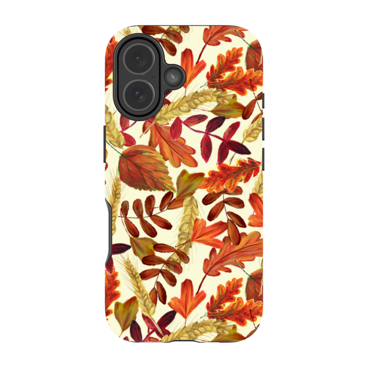iPhone MagSafe Tough Case - Fall Harvest Pattern By Abby Jacobs