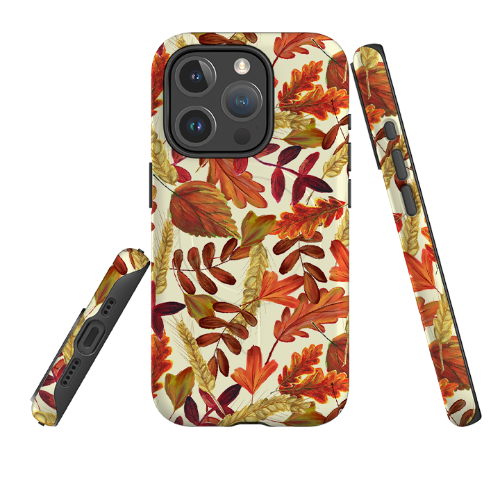 iPhone MagSafe Tough Case - Fall Harvest Pattern By Abby Jacobs