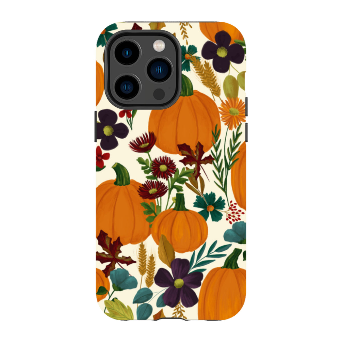 iPhone MagSafe Tough Case - Fall Pumpkins By Abby Jacobs
