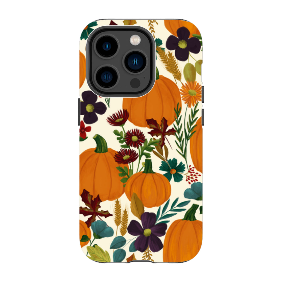 iPhone MagSafe Tough Case - Fall Pumpkins By Abby Jacobs
