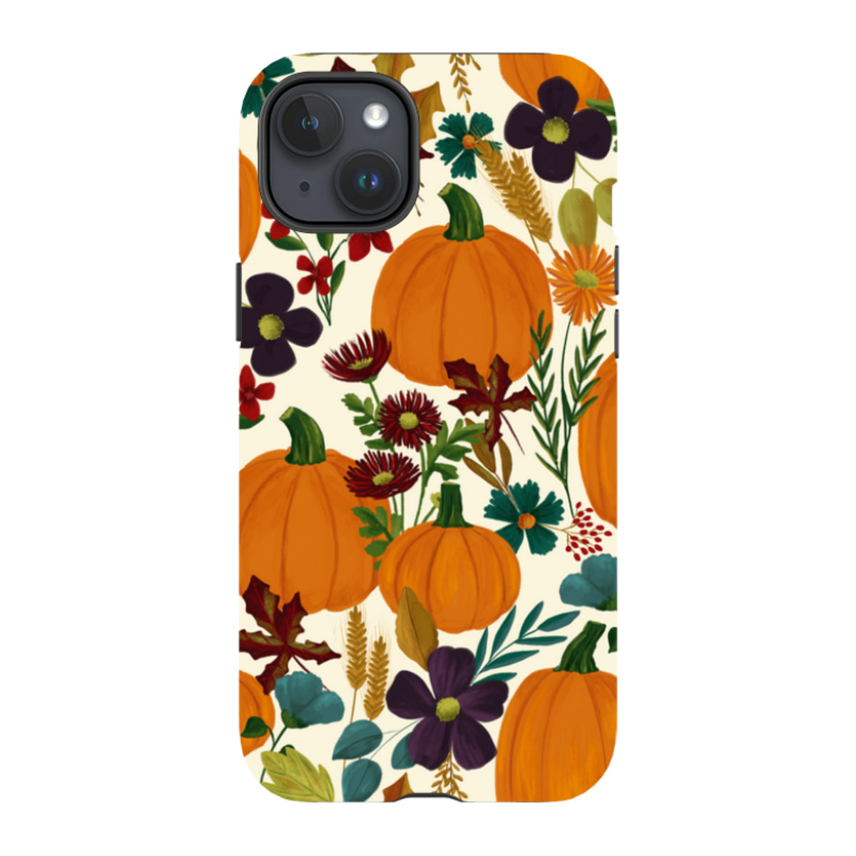 iPhone MagSafe Tough Case - Fall Pumpkins By Abby Jacobs