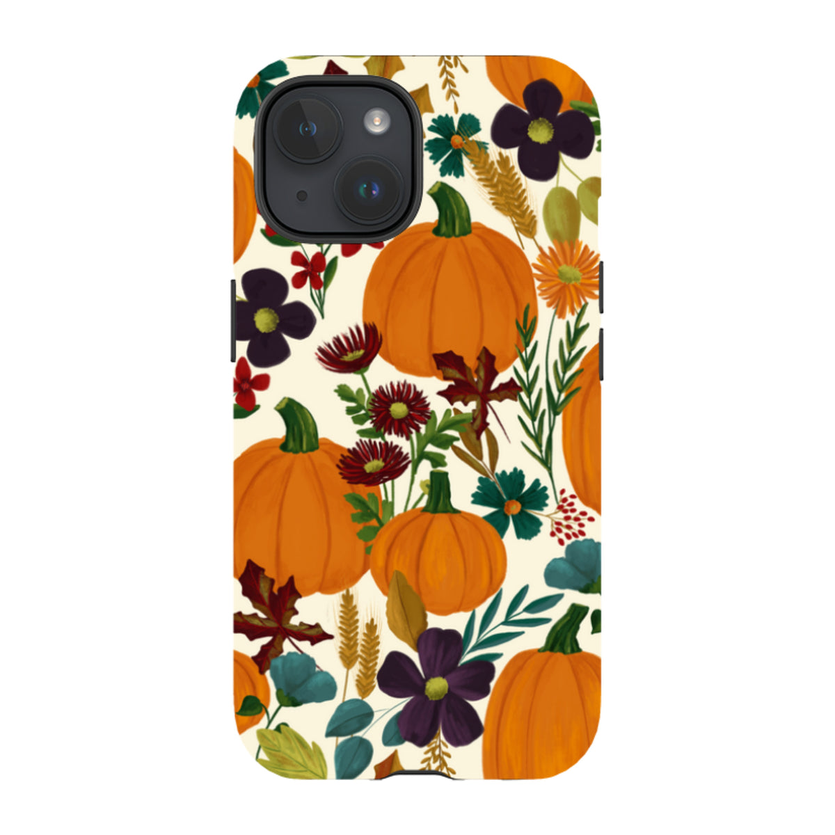 iPhone MagSafe Tough Case - Fall Pumpkins By Abby Jacobs