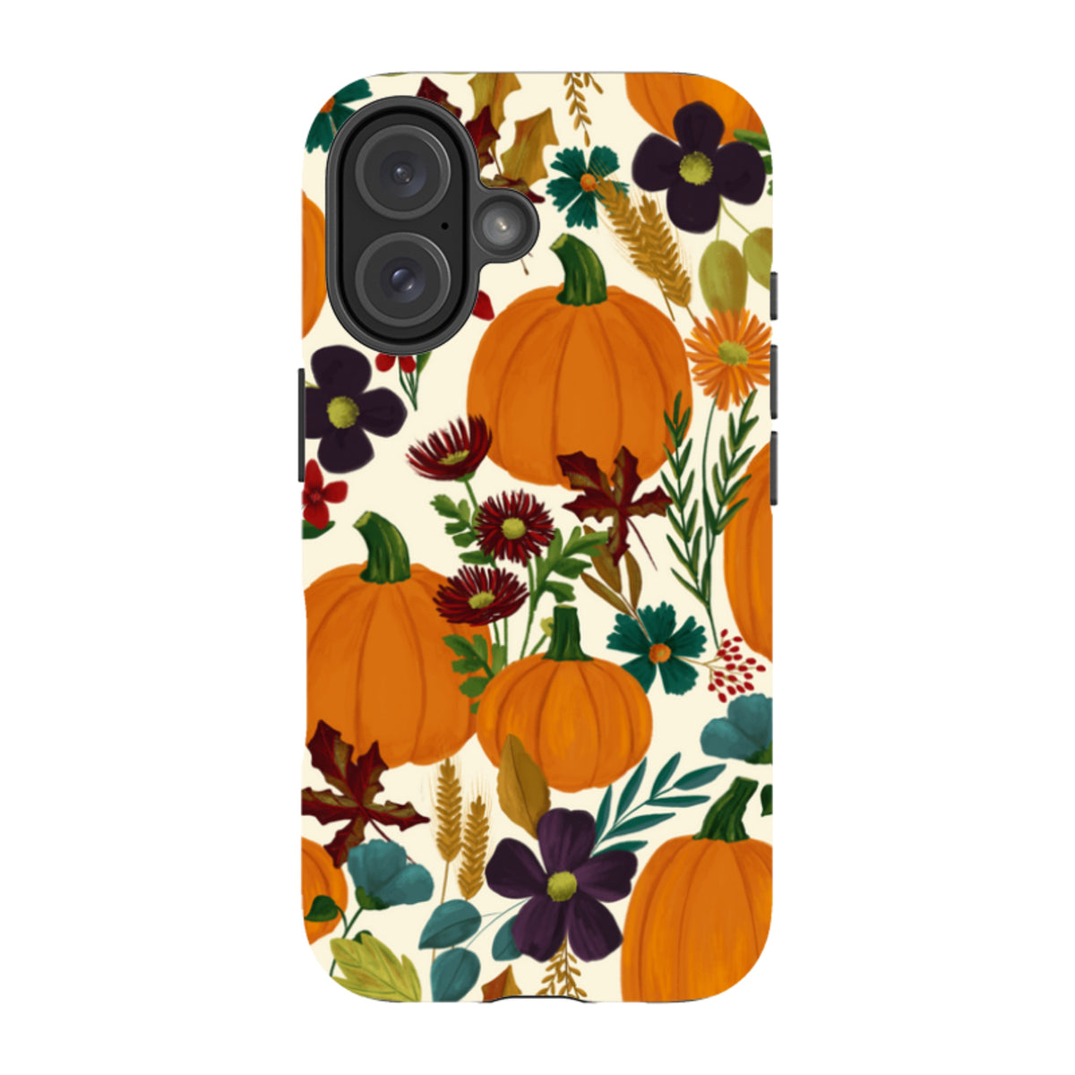 iPhone MagSafe Tough Case - Fall Pumpkins By Abby Jacobs