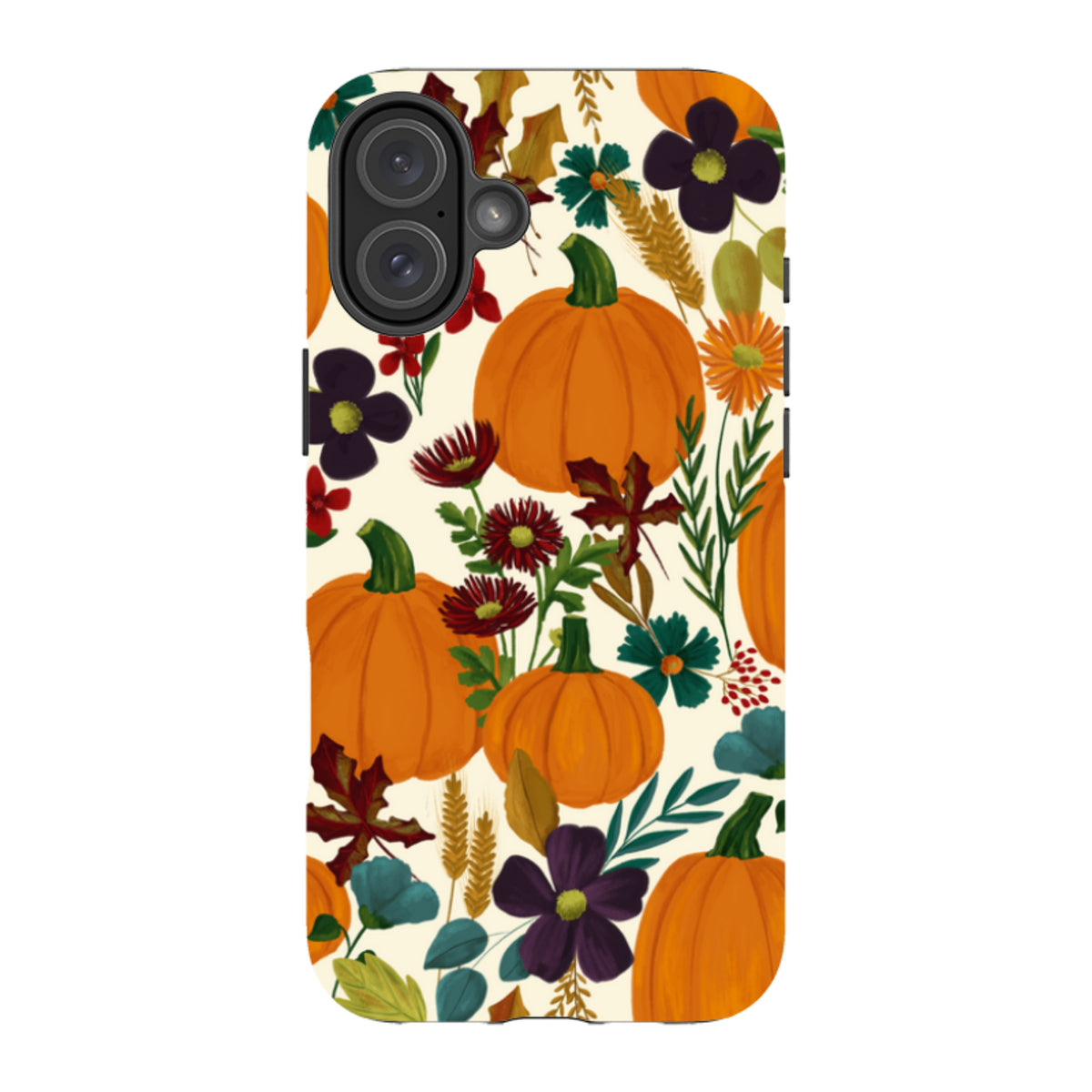 iPhone MagSafe Tough Case - Fall Pumpkins By Abby Jacobs