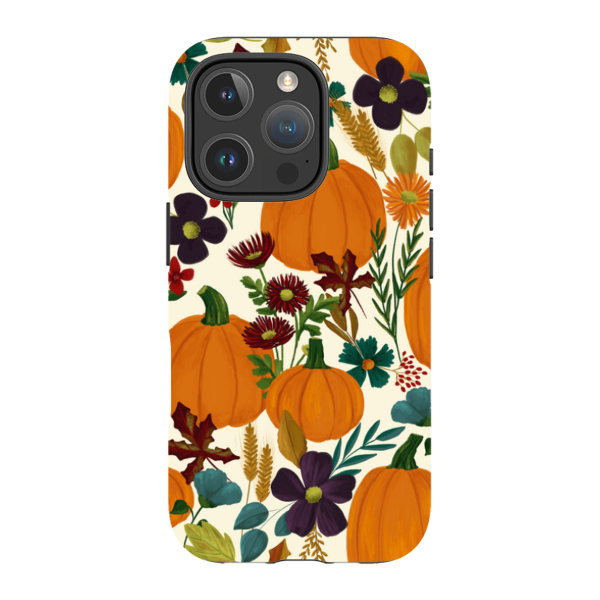 iPhone MagSafe Tough Case - Fall Pumpkins By Abby Jacobs