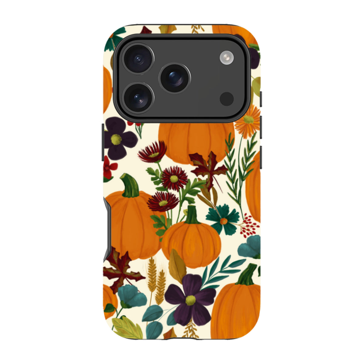 iPhone MagSafe Tough Case - Fall Pumpkins By Abby Jacobs