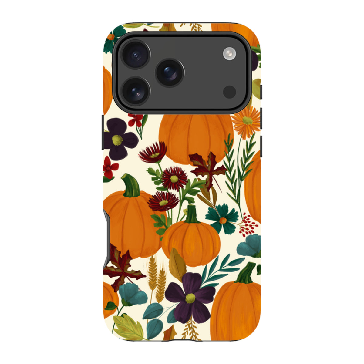 iPhone MagSafe Tough Case - Fall Pumpkins By Abby Jacobs