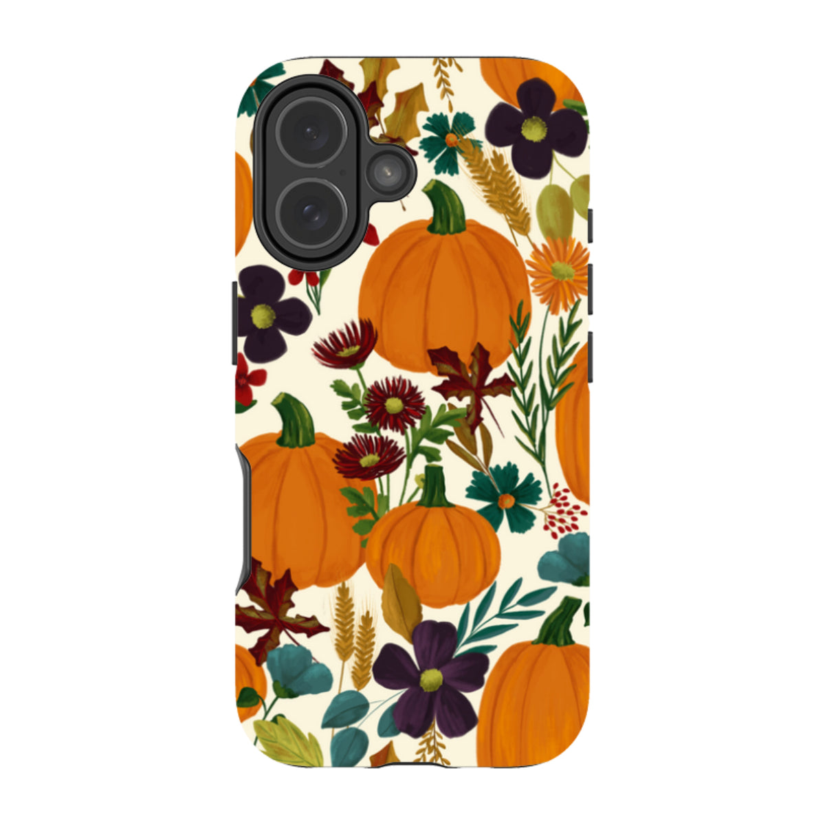 iPhone MagSafe Tough Case - Fall Pumpkins By Abby Jacobs