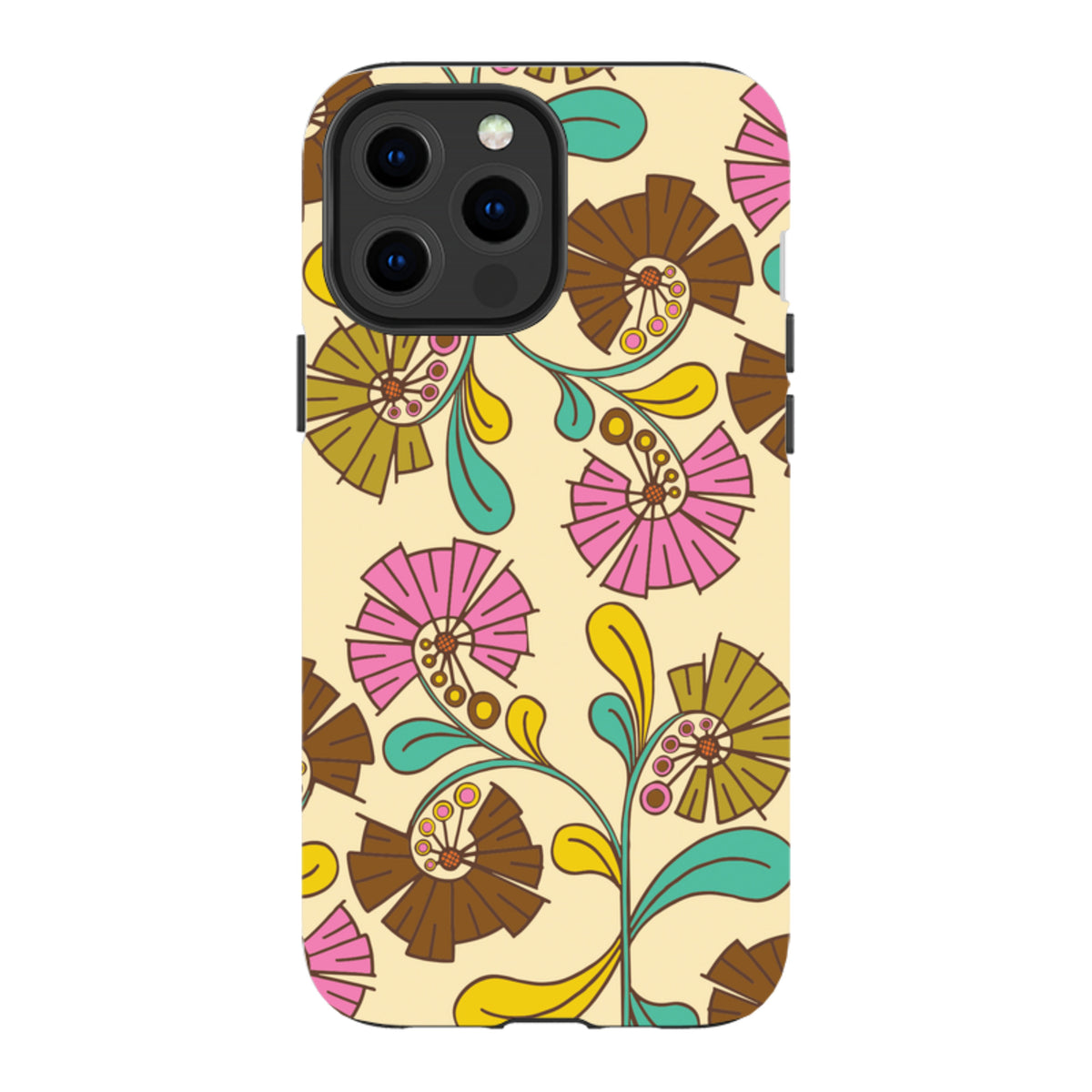 iPhone MagSafe Tough Case - Fan Flower By Amelia Bowman