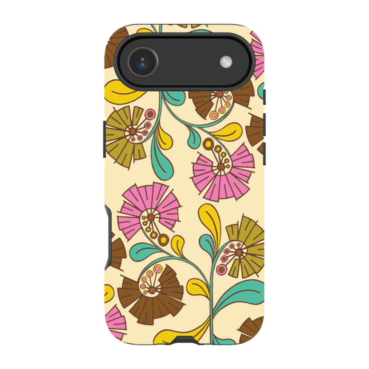 iPhone MagSafe Tough Case - Fan Flower By Amelia Bowman