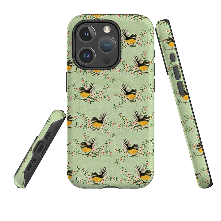 iPhone MagSafe Tough Case - Fantail By Katherine Quinn