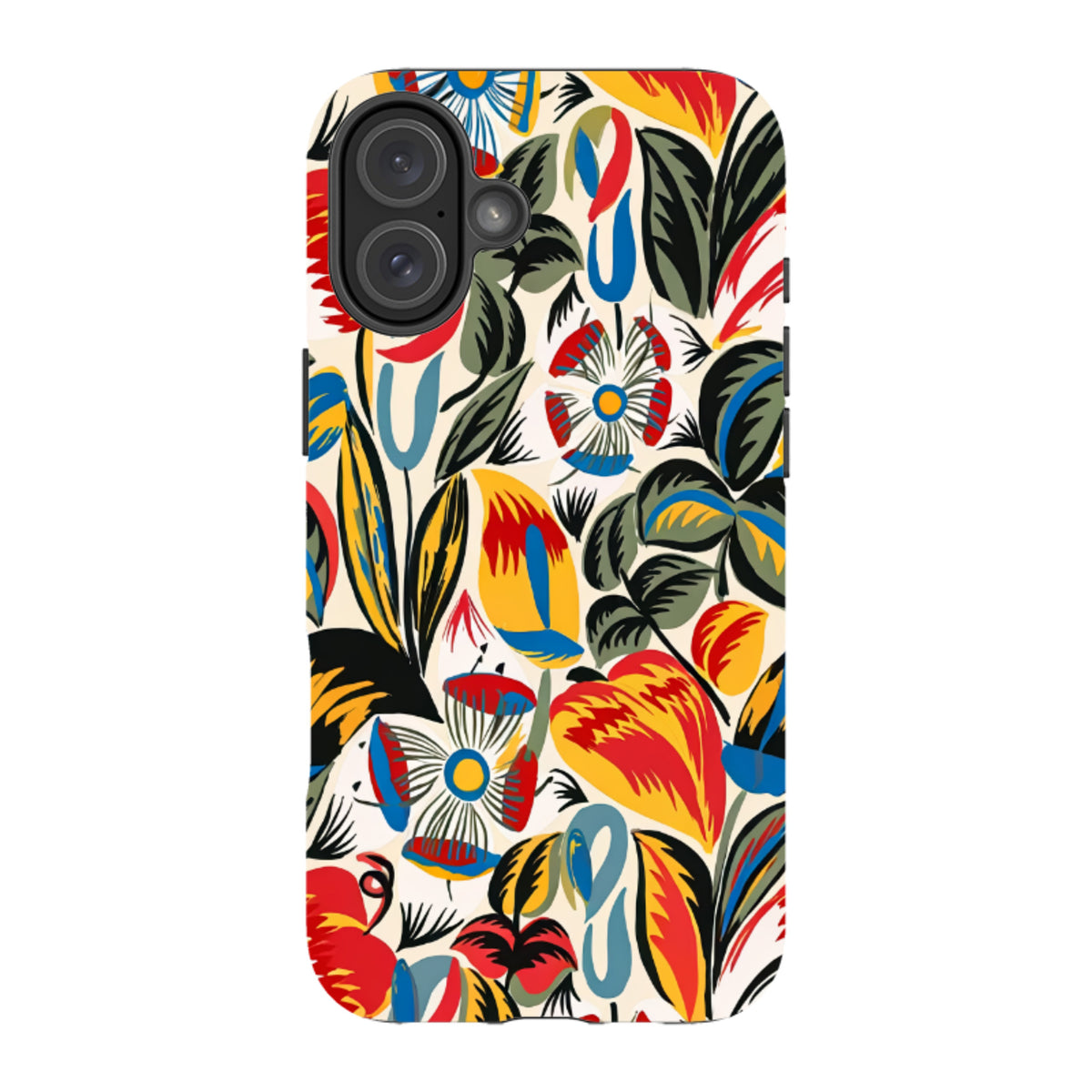 iPhone MagSafe Tough Case - Fauvist Floral