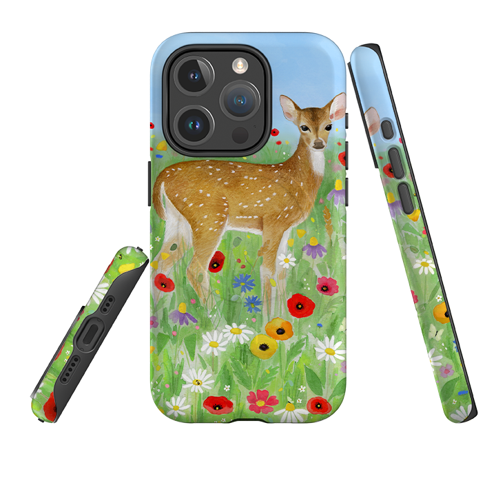 iPhone MagSafe Tough Case - Fawn By Bex Parkin