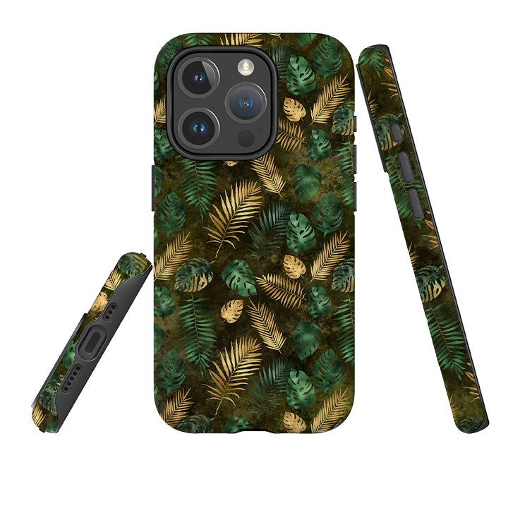 iPhone MagSafe Tough Case - Feather Greens