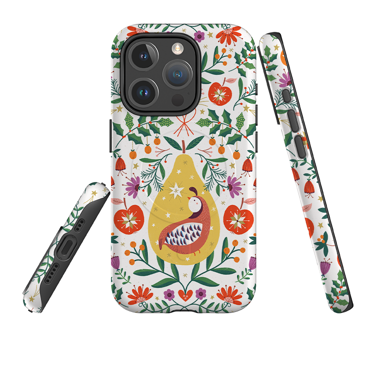 iPhone MagSafe Tough Case - Festive Fruits By Ali Brookes