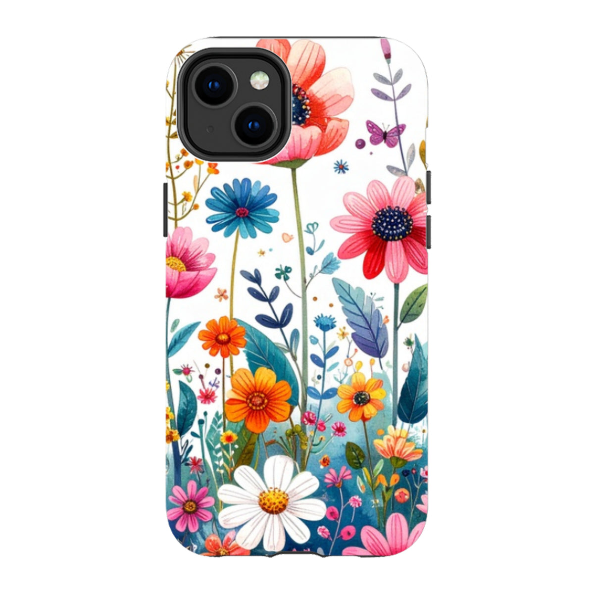iPhone MagSafe Tough Case - Field Floral