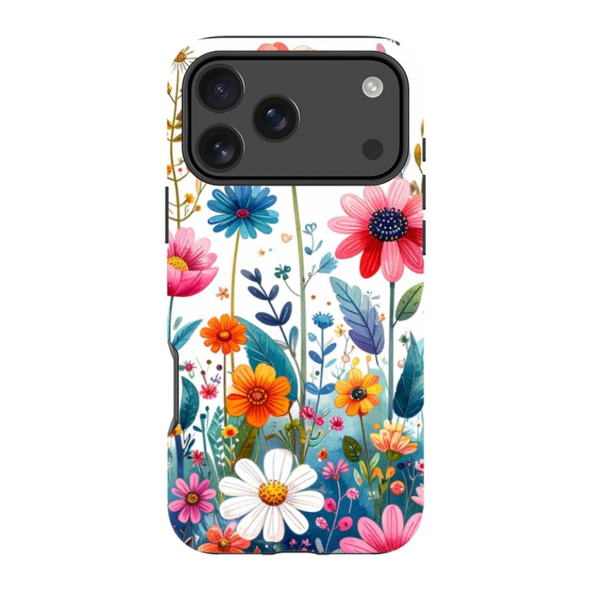 iPhone MagSafe Tough Case - Field Floral