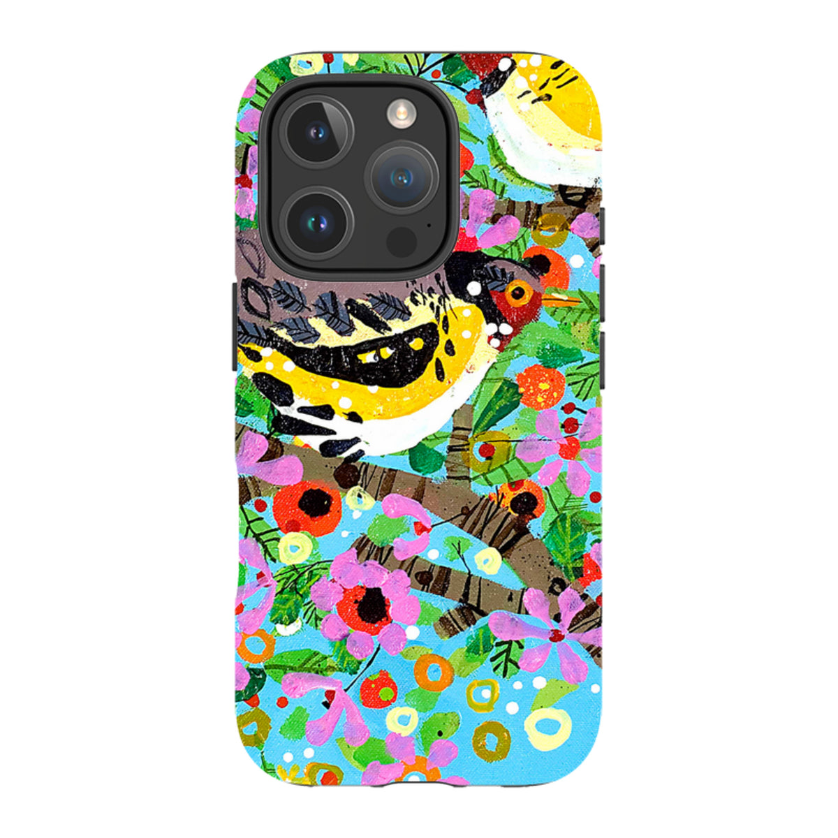 iPhone MagSafe Tough Case -  Finches By Claire West