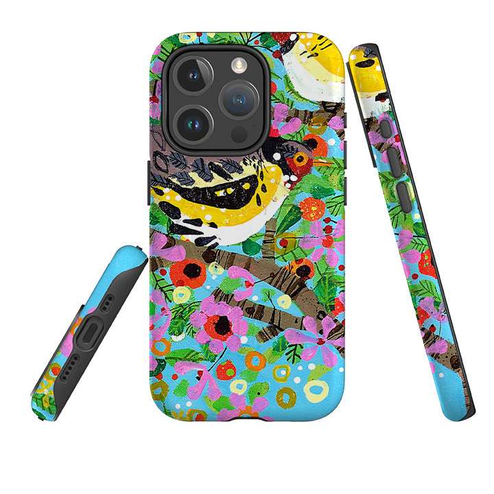 iPhone MagSafe Tough Case -  Finches By Claire West