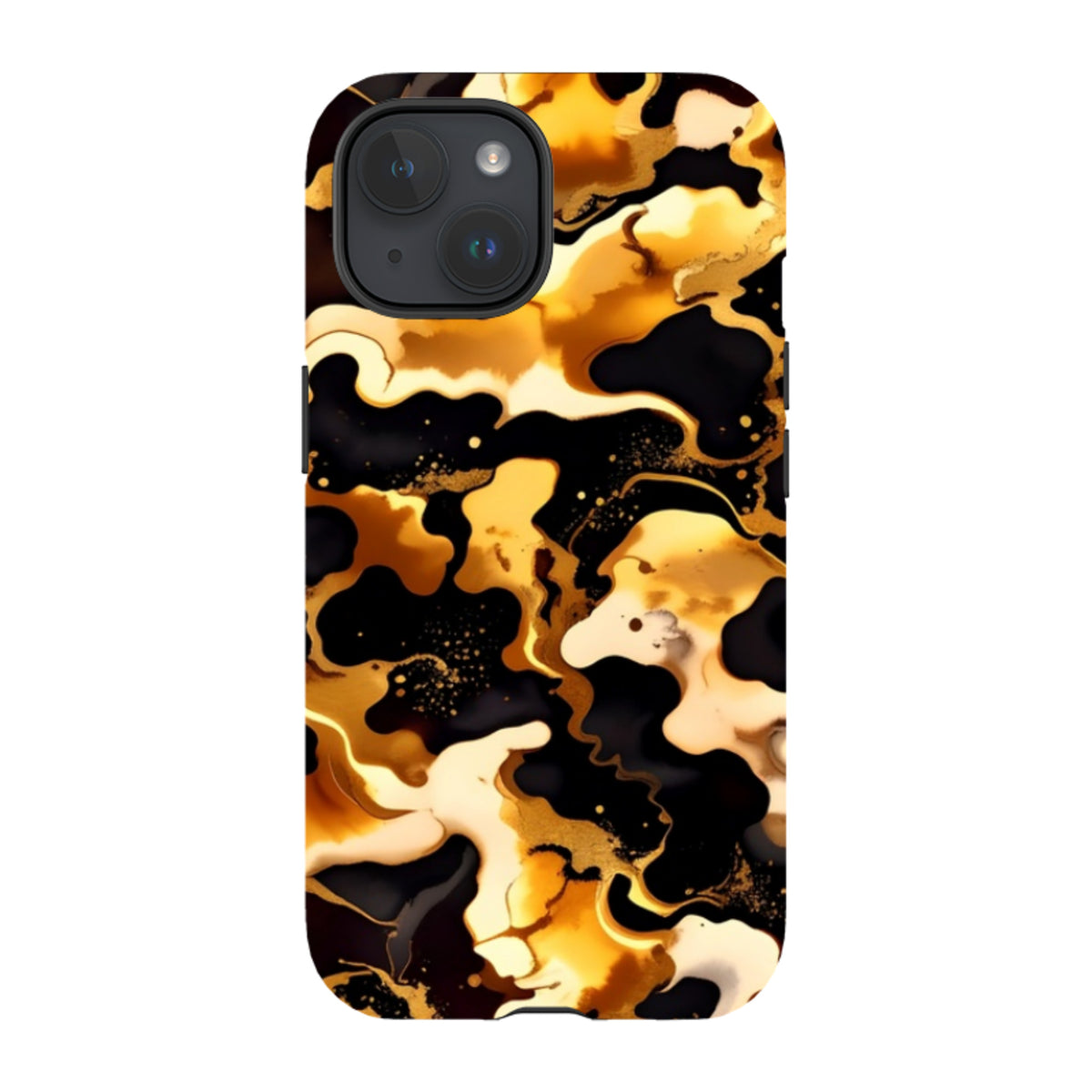 iPhone MagSafe Tough Case - Fire Marble
