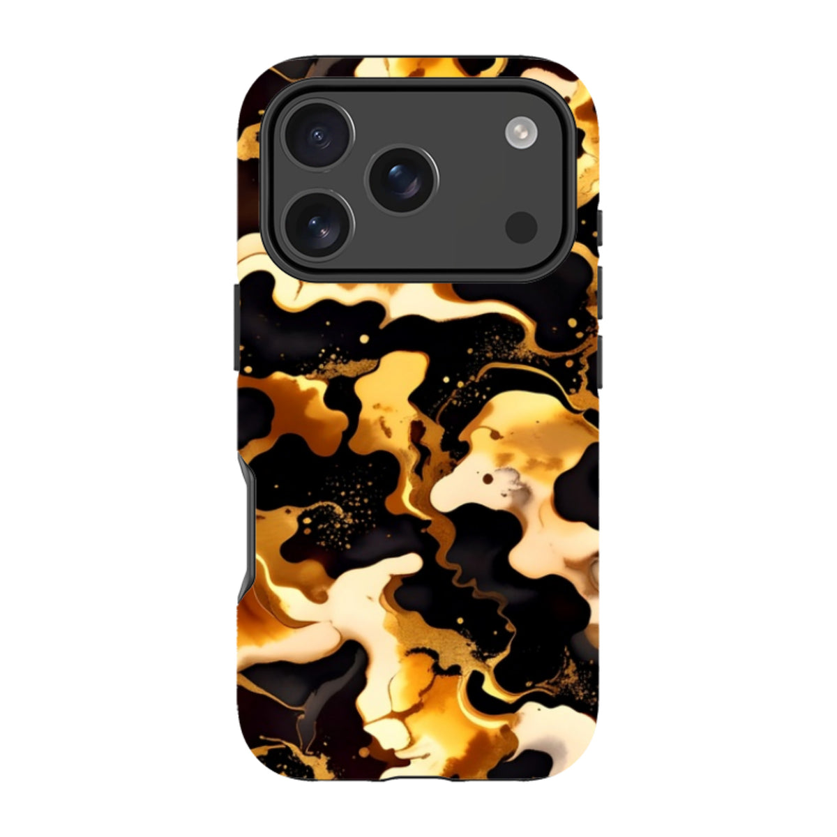 iPhone MagSafe Tough Case - Fire Marble