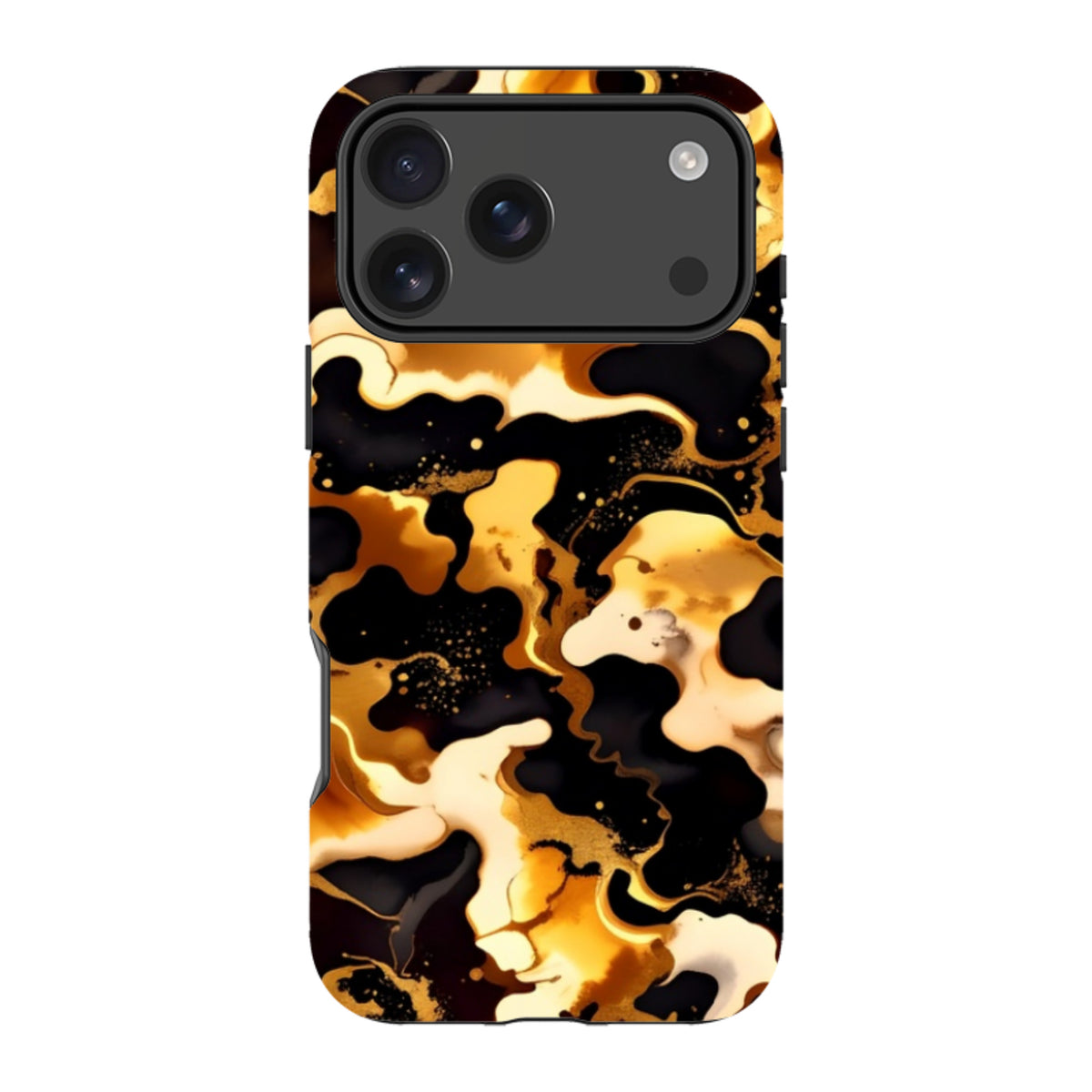 iPhone MagSafe Tough Case - Fire Marble
