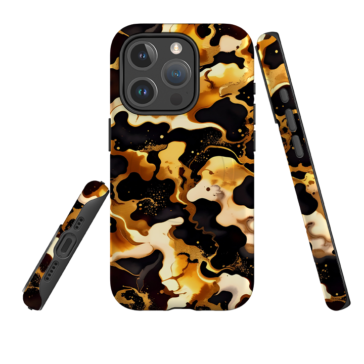 iPhone MagSafe Tough Case - Fire Marble