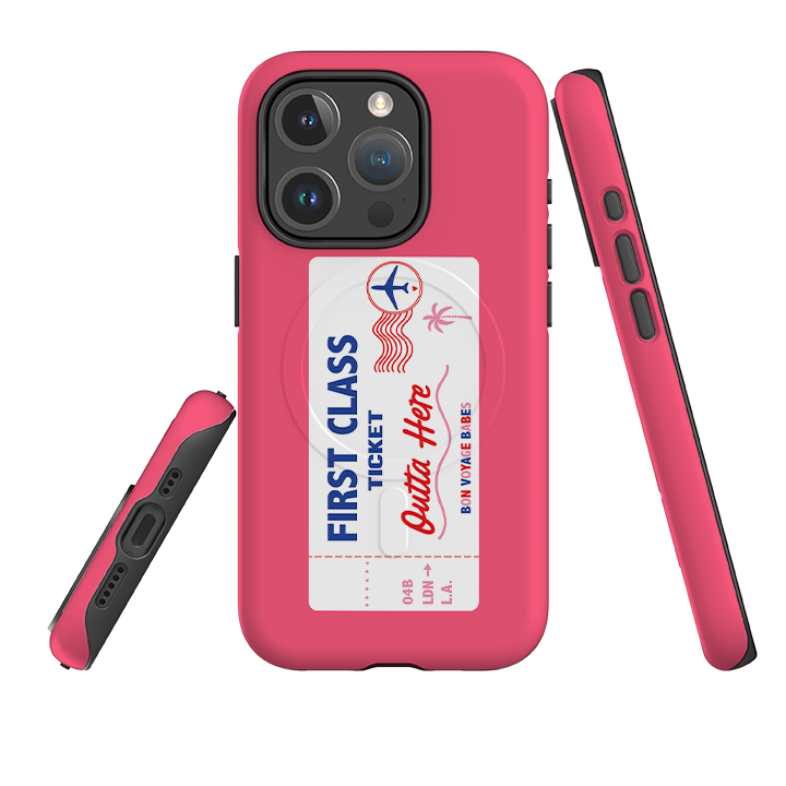 iPhone MagSafe Tough Case - First Class Peach