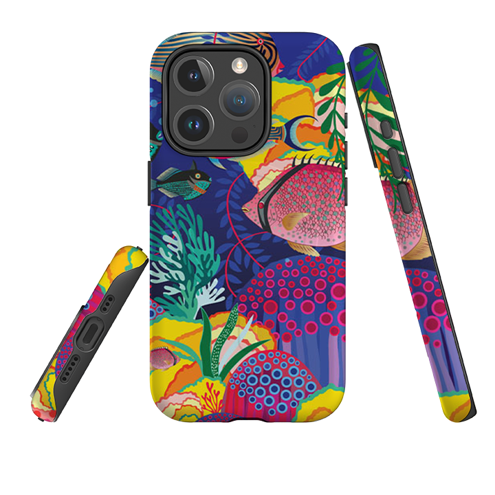 iPhone MagSafe Tough Case -  Fish By Mia Underwood