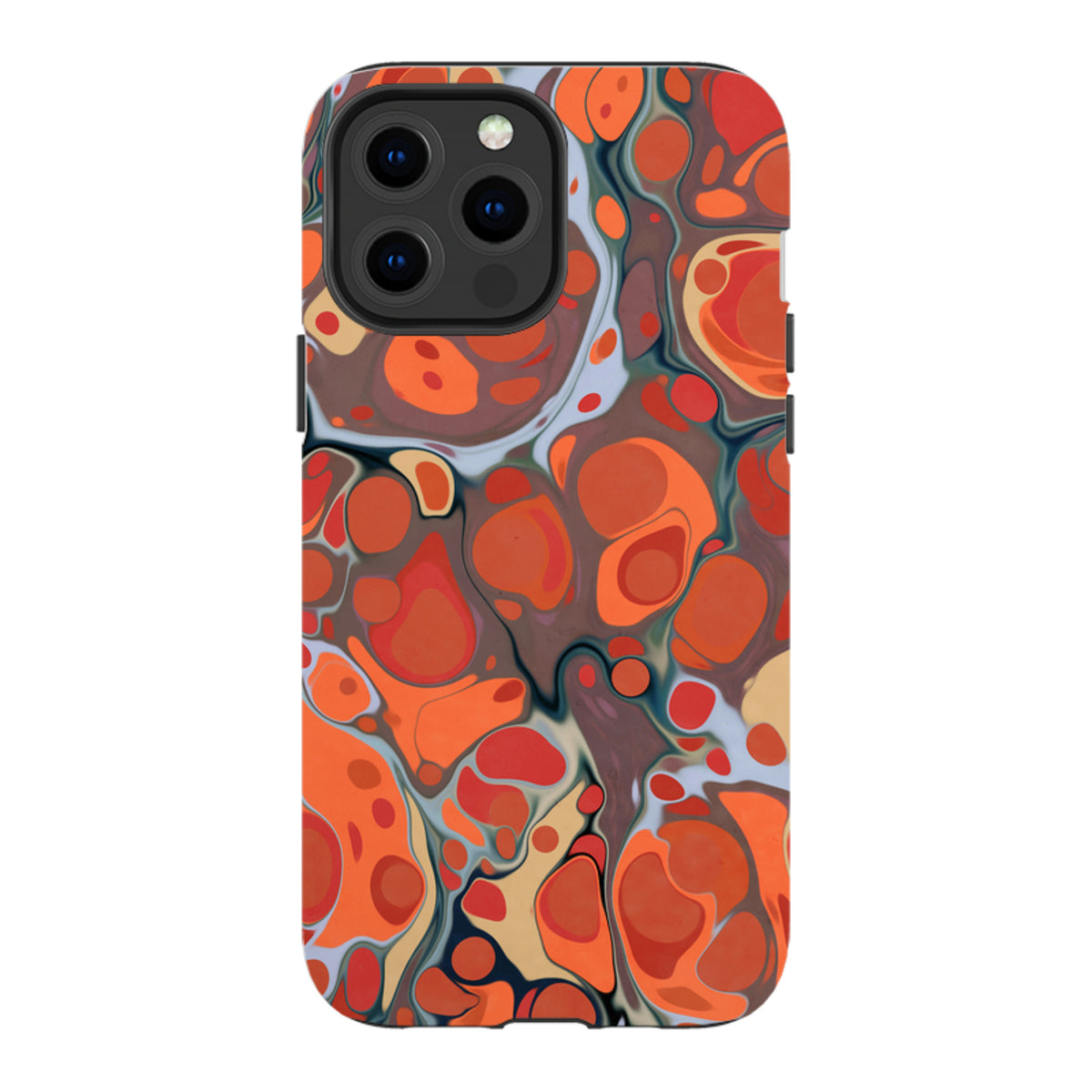 iPhone MagSafe Tough Case -  Flaming Volcano