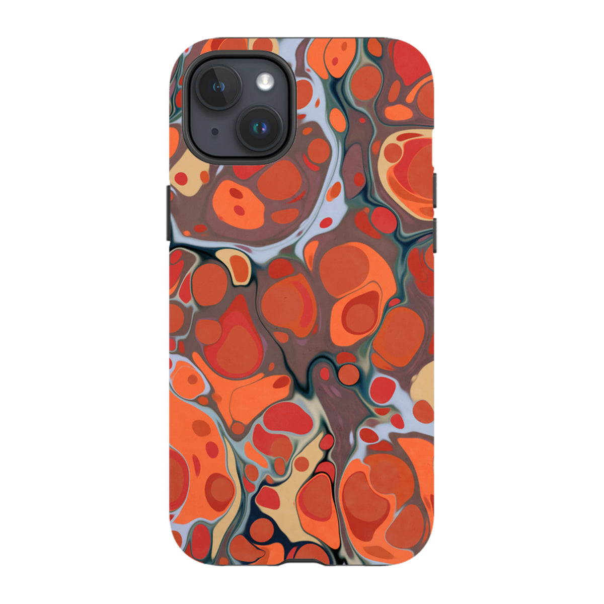 iPhone MagSafe Tough Case -  Flaming Volcano