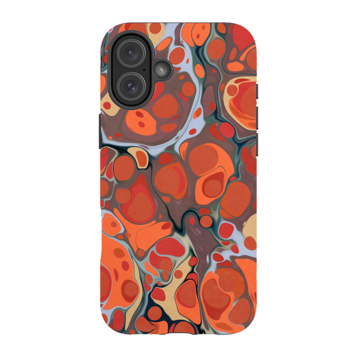 iPhone MagSafe Tough Case -  Flaming Volcano