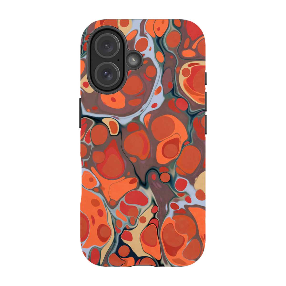 iPhone MagSafe Tough Case -  Flaming Volcano