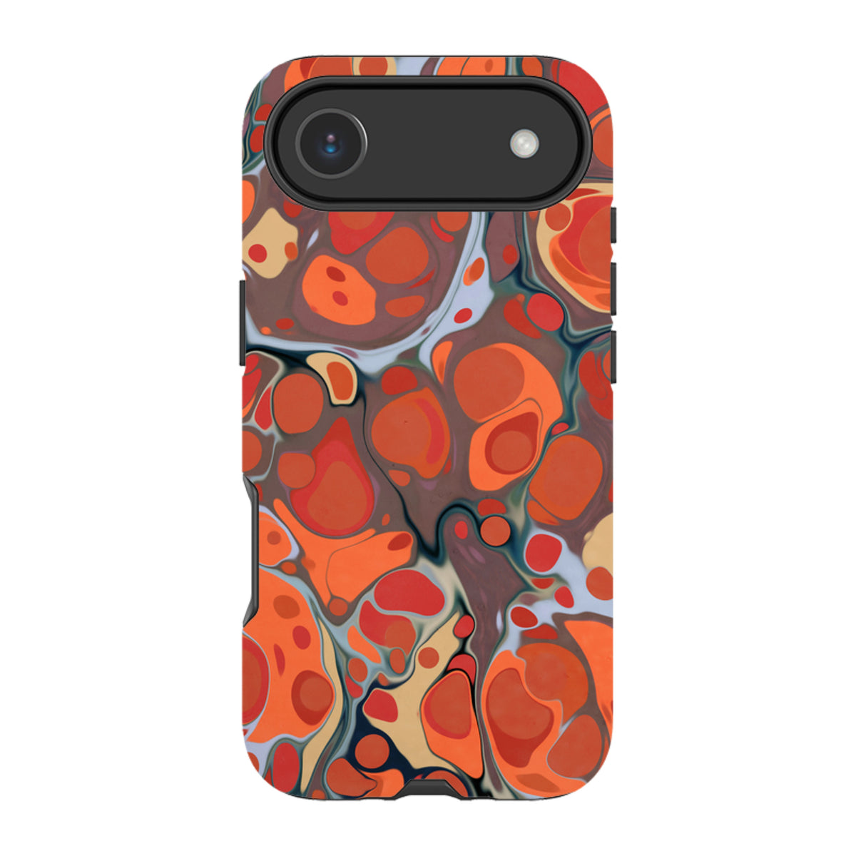 iPhone MagSafe Tough Case -  Flaming Volcano