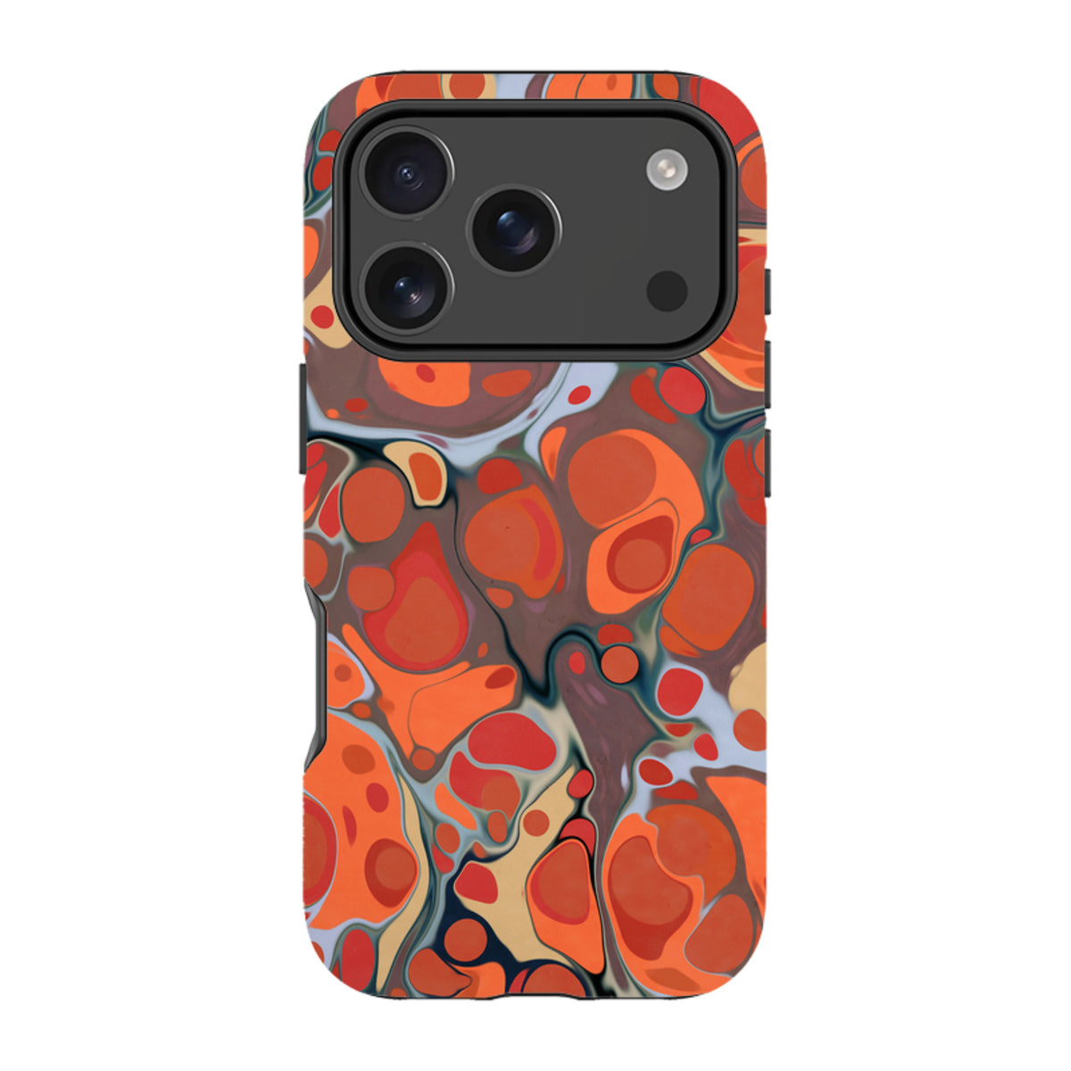iPhone MagSafe Tough Case -  Flaming Volcano