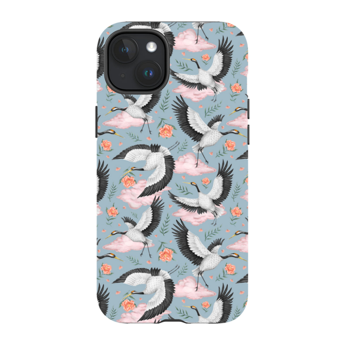 iPhone MagSafe Tough Case - Flight Of The Cranes By Catherine Rowe