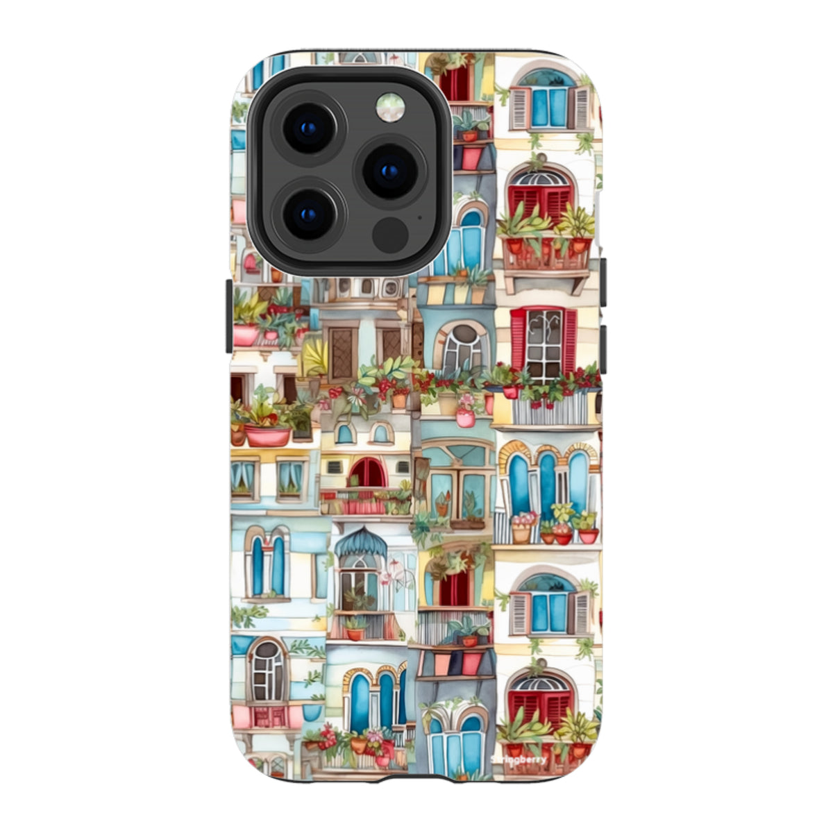 iPhone MagSafe Tough Case - Floral Balcony II