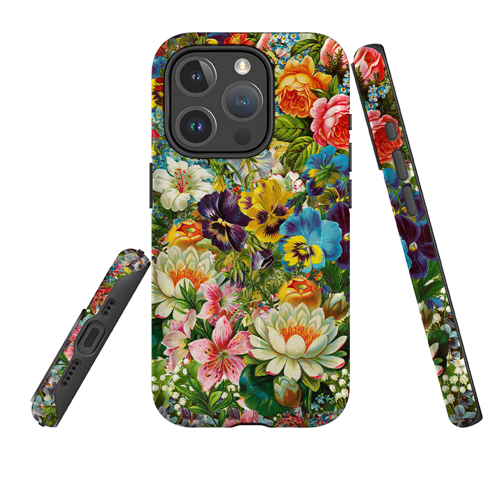 iPhone MagSafe Tough Case -  Floral Burst