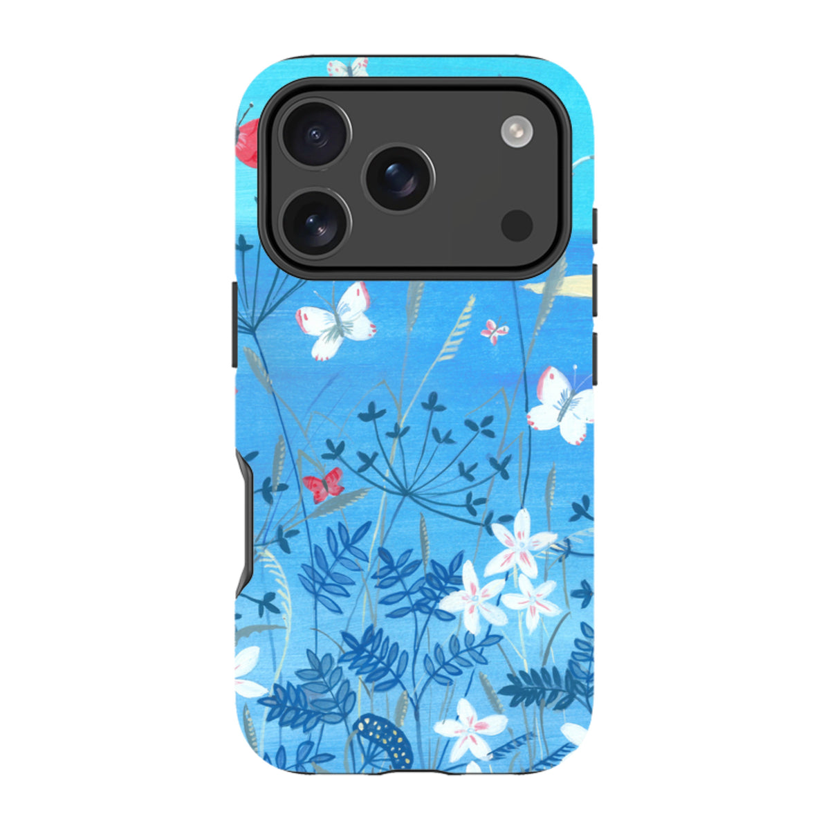 iPhone MagSafe Tough Case – Blumenmuster von Mary Stubberfield