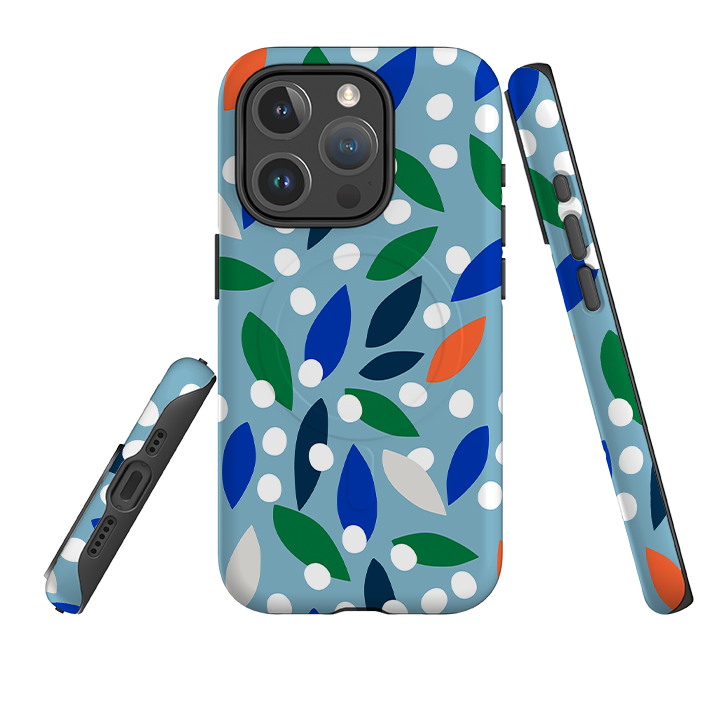 iPhone MagSafe Tough Case - Floral Drops