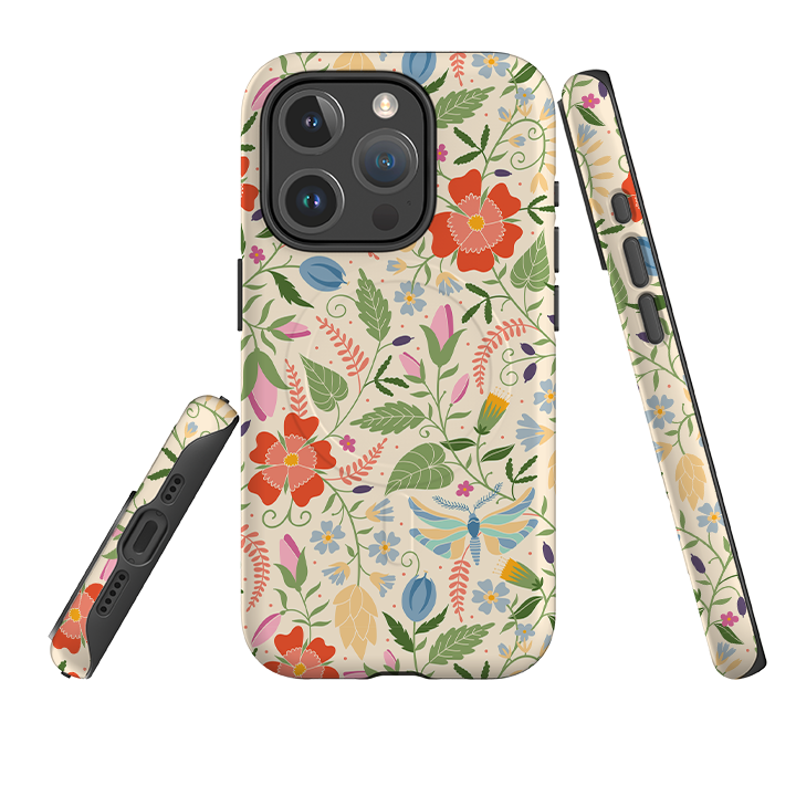iPhone MagSafe Tough Case -  Floral Garden By Suzy Taylor