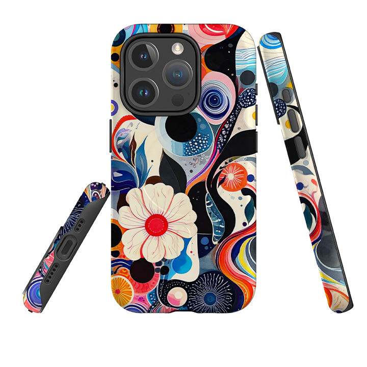 iPhone MagSafe Tough Case – Blumenmarmor