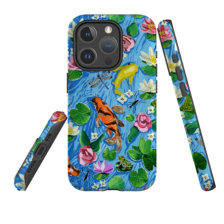 iPhone MagSafe Tough Case - Floral Pond By Abby Jacobs