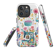 iPhone MagSafe Tough Case - Floral Sewing Machine