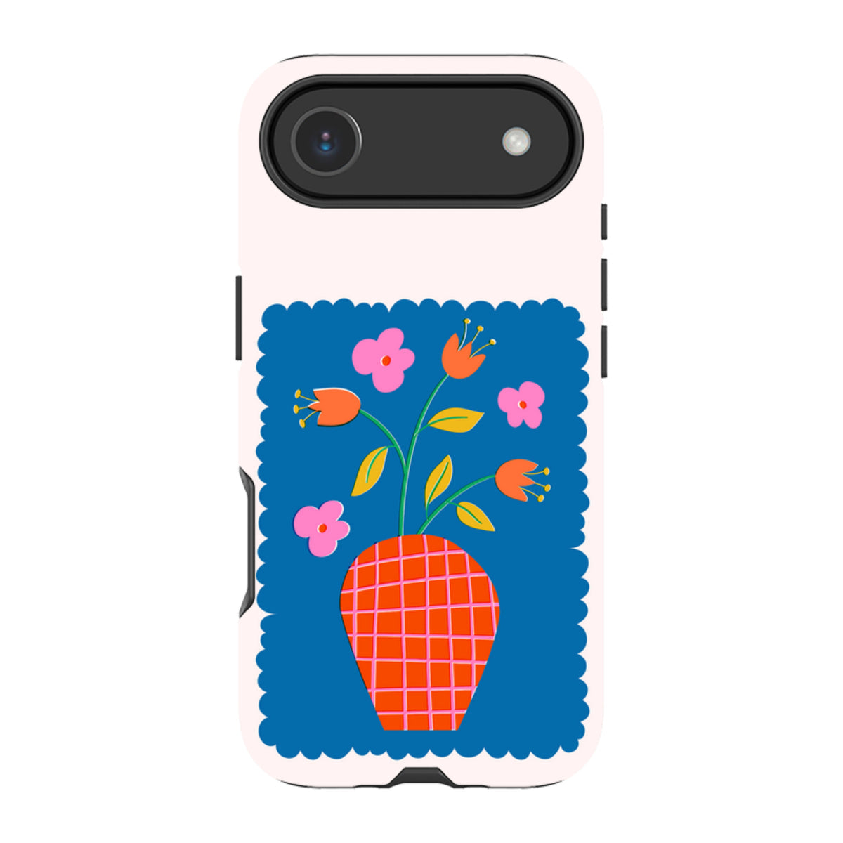 iPhone MagSafe Tough Case - Floral Stamp