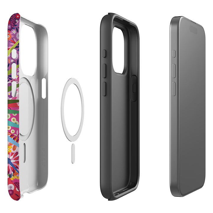 iPhone MagSafe Tough Case - Floral Sunshine I By Ali Brookes